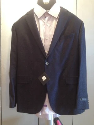 $798.00 Saks Fifth Avenue Modern Camo Blazer Size 46R. Made in Canada - Image 1 of 4