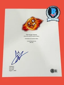 FUNDA DE JUEGOS DEL HAMBRE 8,5x11 firmada por Josh Hutcherson BN92095 - Imagen 1 de 4