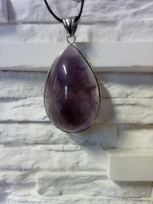 Ciondoli ametista  placcato argento Cristalloterapia Minerali  - Immagine 1 di 4
