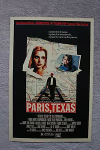 Paris Texas Lobby Card Movie Poster #1 Harry Dean Stanton - Picture 1 of 1