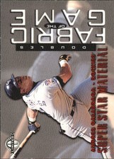 1997 Donruss Limited Fabric of the Game #32 Andres Galarraga SS /500