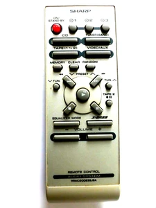 SHARP 3 CD HIFI REMOTE CONTROL RRMCG0083SJSA - Picture 1 of 1