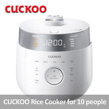 CUCKOO CRP-LHTR1010FW / LHTR1010FB Electric Rice Cooker for 10 people AC 220V