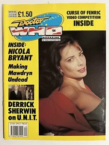 DOCTOR WHO MAGAZINE ISSUE #166 MARVEL COMICS UK 1990 - Picture 1 of 2