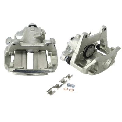 2Pcs Rear Brake Caliper w/ Bracket for Audi A4 Quattro 2005-2006 S4 2004-2009 - Image 1 of 4