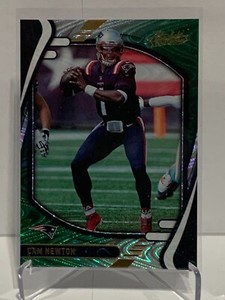 2021 Absolute Green Waves #27 Cam Newton 35/50