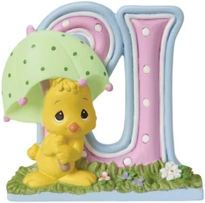 Precious Moments, U Is For Umbrella Alphabet Resin Figurine, 153435 New in Box - Picture 1 of 1