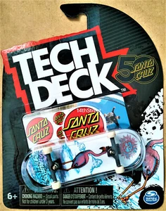TECH DECK 2023 DROP 2 - SANTA CRUZ 50TH - MAURIO MCCOY 'FLAMINGO' - ULTRA RARE - Picture 1 of 1