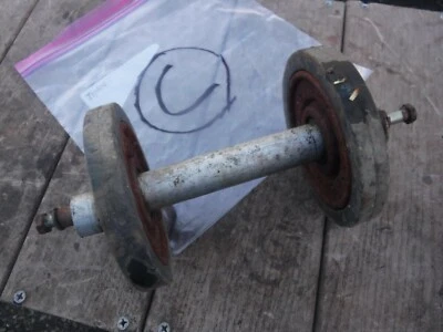 1980 SKIDOO 500 FAN EVEREST snowmobile parts:Twin Idler Assembly #C - Imagem 1 de 2