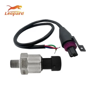 UNIVERSAL 5V PRESSURE TRANSDUCER SENDER 150 PSI OIL FUEL AIR WATER W/ CONNECTOR - Picture 1 of 11