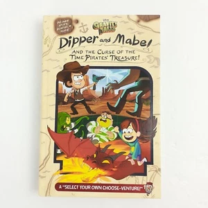 Gravity Falls Dipper and Mabel the Curse of the Time Pirates Treasure Hardcover - Picture 1 of 19