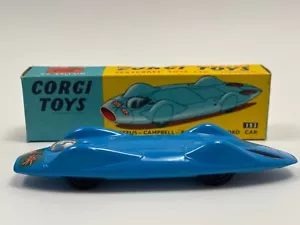 Miniature 1:43 - CORGI TOYS - PROTEUS CAMPBELL BLUEBIRD RECORD CAR N°153 - Foto 1 di 23