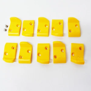 CORGHI Tire Changer Leverless Head Inserts Plastic Protectors Yellow Guard 10pk - Picture 1 of 5