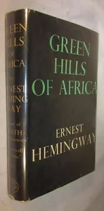 Ernest HEMINGWAY Green Hills of Africa 1936 1st English EDITION Jonathan Cape - Picture 1 of 2