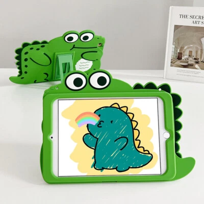 Dinosaur Stand Case For iPad 5/ 6th 7th 8th 9th 10th 11th Gen A16 2025 Kids Gift - Image 1 of 4