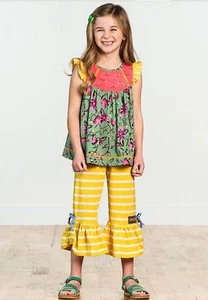 Tunica top camicia Matilda Jane bambina taglia 6 mirino da vedere Wish you were here nuova con etichetta - Foto 1 di 4