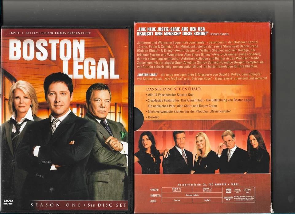 Boston Legal - Season 1  [5 DVDs] (2017) - Bild 1 von 1
