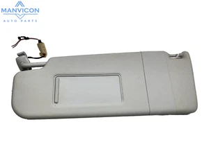 2011-2018 Volkswagen Jetta Sun Visor Driver Left Side Sunvisor W/Wire Cord OEM - Picture 1 of 12