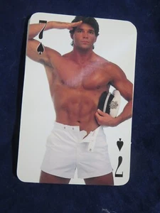 Tarjeta de juego Chippendales Seven of Spades 1991 - Imagen 1 de 2