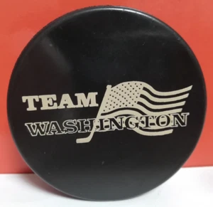 Team Washington Official Hockey Puck Czechoslovakia - Picture 1 of 15