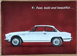 ALFA ROMEO 2600 SPRINT (With Disc Brakes) Car Sales Brochure c1966 - Picture 1 of 5