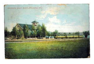 PC-2446*Vintage Post Card 1908**Waukesha Ranch Resort** Milwaukee, Wisconsin - Picture 1 of 2