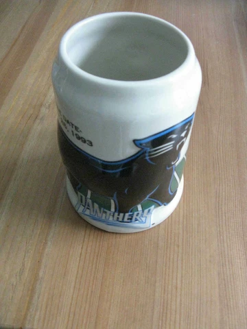 Carolina Panthers NFL Collectors Mug Franchise Establishment October 23, 1993 Cover