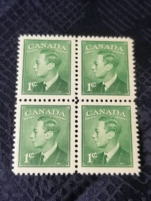Canada Stamps - 1 Cent 1949 -1951 King George VI - W22 - Image 1 of 3