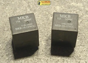 2 Relè Fiat Punto 99-02 Servomotore Servosterzo Servo Sterzo MKB 3S 12VCC - Foto 1 di 4