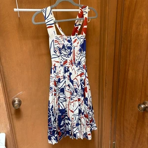 Minivestido para mujer J.Crew estampado calado talla 0 - Imagen 1 de 3