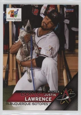 2019 Choice Albuquerque Isotopes Justin Lawrence - Image 1 of 2
