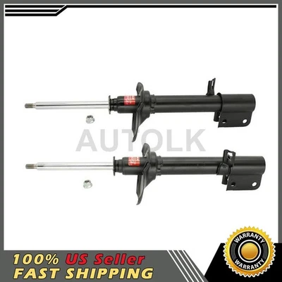 2 KYB Rear Shocks Struts Fits 1993-1995 Subaru Impreza 1992-1994 Subaru Legacy - Image 1 of 4