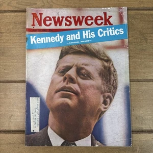 Newsweek Magazine July 16, 1962 President Kennedy, Detroit Car Industry - Imagen 1 de 5