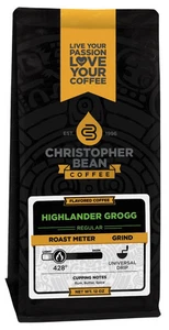 Christopher Bean Coffee HIGHLANDER GROGG café con sabor bolsa de 1-12 onzas - Imagen 1 de 2