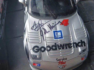 1/18 1999 Corvette C5r #4 Car  Signed By  The Driver No Boxes - Image 1 of 4