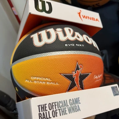 NOVO Oficial Wilson 2025 WNBA All-Star Game EVO NXT Basquete Feminino Tamanho 6 - Imagem 1 de 4