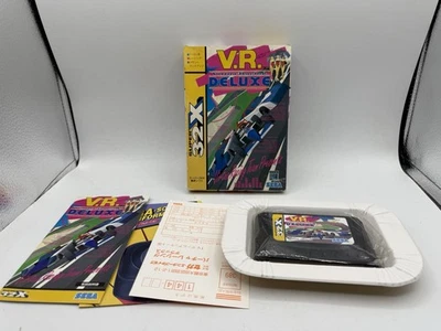 VIRTUA RACING DELUXE SEGA 32X JAPAN COMPLETE IN BOX CIB, Tested & Works - Image 1 of 4