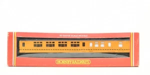 HORNBY 'OO' GAUGE R098 CREW COACH 'RE-RAILING EQUIPMENT' BR YELLOW - Picture 1 of 10