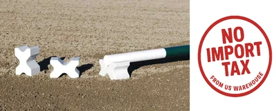 Juego de 8 bloques elevadores Cavaletti juego de ajuste de entrenamiento de salto ecuestre duradero. Foto 1 de 4