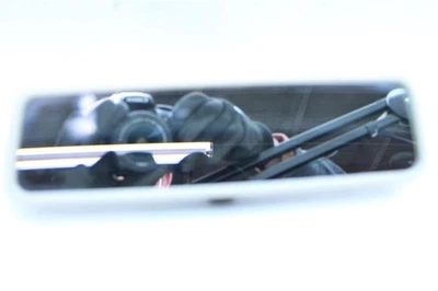 Used Front Center Interior Rear View Mirror fits: 2011 Volkswagen Tiguan manual - Image 1 of 4