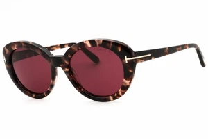 Gafas de sol TOM FORD FT1009 55Y color marco habana lentes violetas 55 mm - Imagen 1 de 4