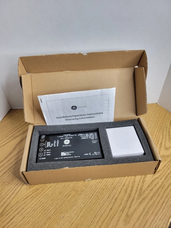 Receptor transmisor de videovigilancia GE Security VT6010-DRDT 4 canales NUEVO EN CAJA Foto 1 de 4