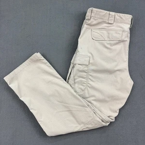 5.11 Tactical Cargo Pants Men's 38x32 Beige Utility Outdoor Workwear - Picture 1 of 19
