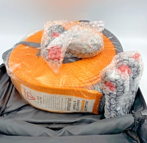 ALL-TOP Heavy Duty Tow Strap Recovery Kit: 3 inch x 20ft (35,000lbs) 100% Nylon - Picture 1 of 3