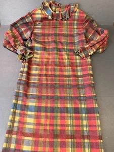 Vintage authentifiziertes Christian Dior Pret-A-Porter Damenkleid Größe 6 Schurwolle - Bild 1 von 24