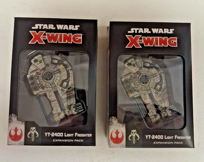 Star Wars X-Wing: YT-2400 Carguero Ligero Doble Oferta ¡Lote de 2x Nuevas Expansiones! Foto 1 de 3
