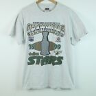 T-shirt vintage années 90 Dallas Stars Western Conference Champions LNH hockey M