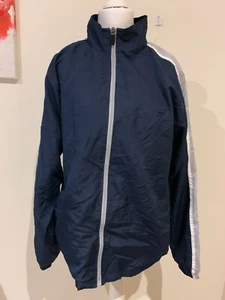 Womens Blue Starter Zip Windbreaker Jacket - Size Small (34-36) B68 - Picture 1 of 10