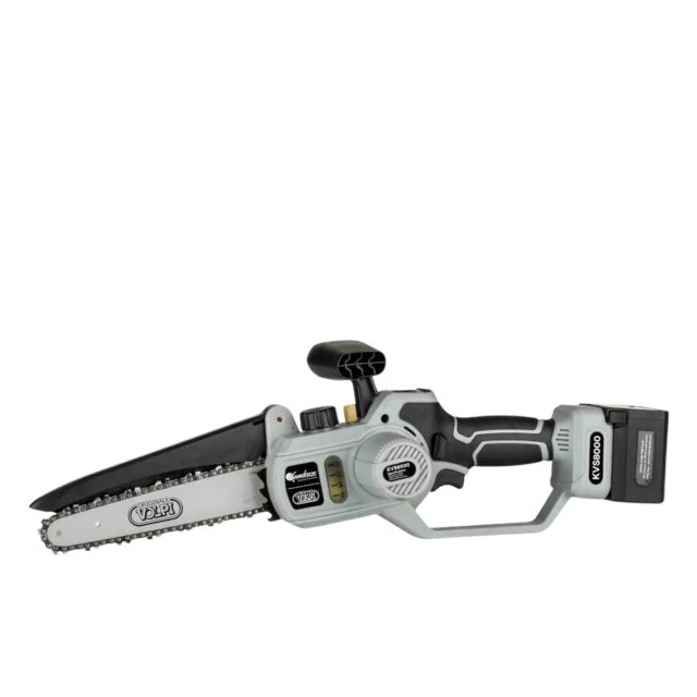 Volpi KVS8000 21,6V 4,0Ah Kit Potatore a Catena con 2 Batterie + Carica Batterie