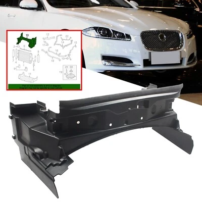 Protector deflector de motor negro apto para Jaguar XF XFR X250 2012-2015 C2Z13531 Foto 1 de 4